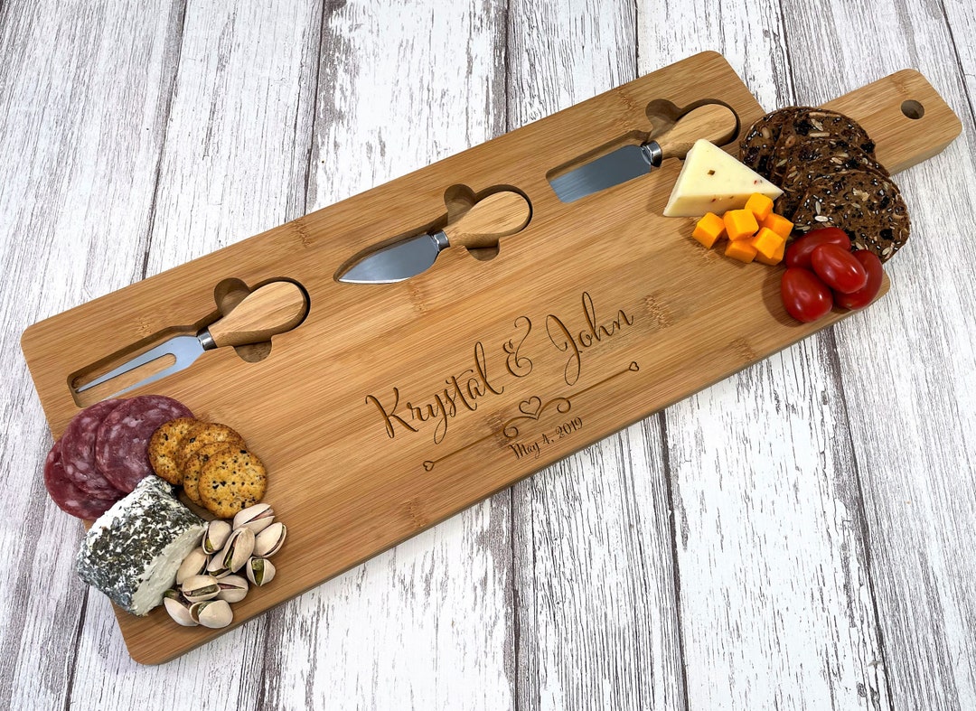 Charcuterie Board Personalized, Personalized Cutting Board, Engraved