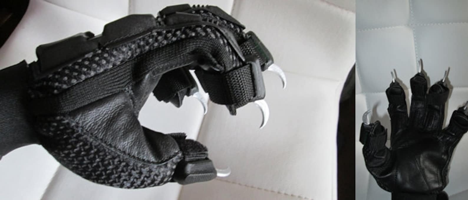 Black Panther Gloves Cosplay Etsy
