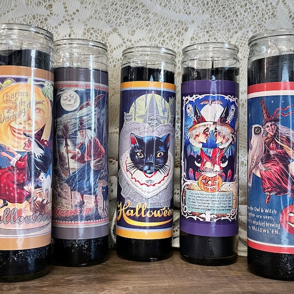 Vintage Halloween Decorations Etsy