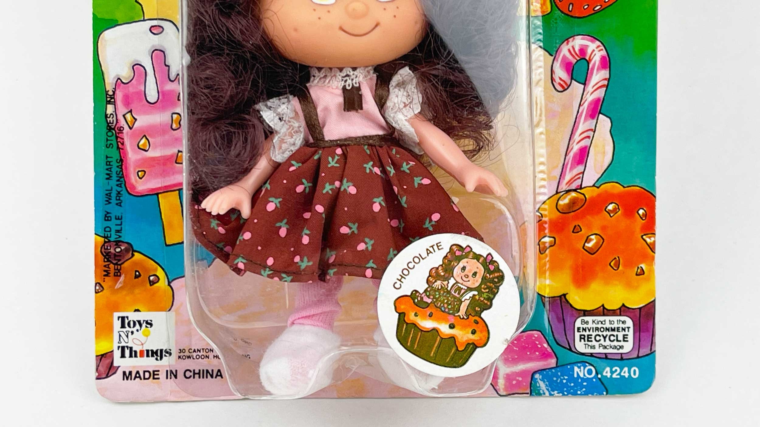 Vintage Sweet Scents Candy Doll, Chocolate Scent, in Original