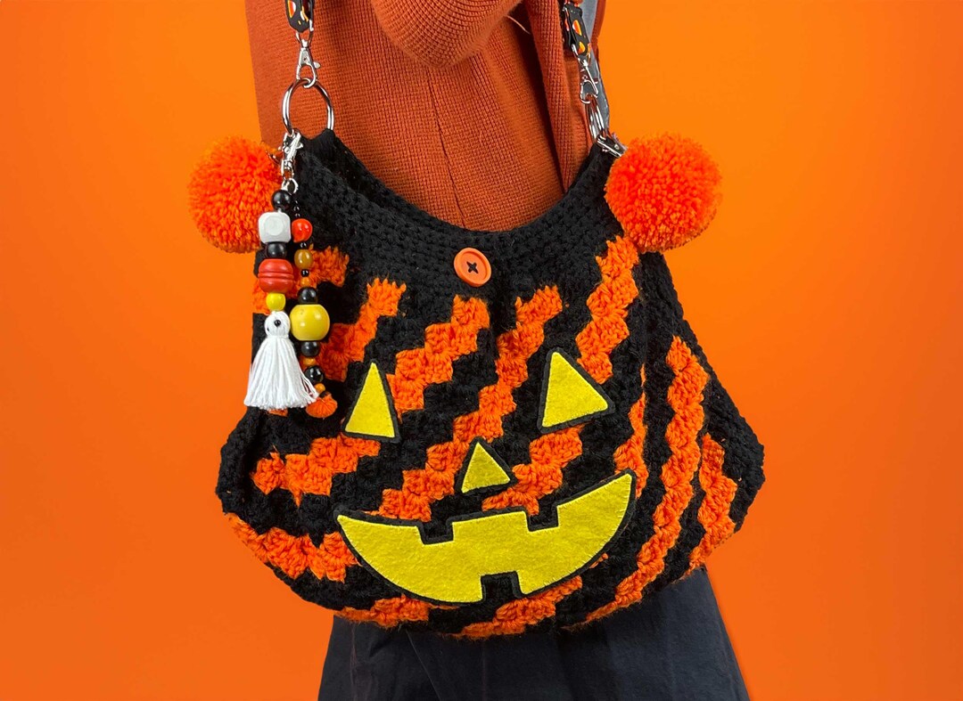 Girls Spooky Halloween Crossbody Purse