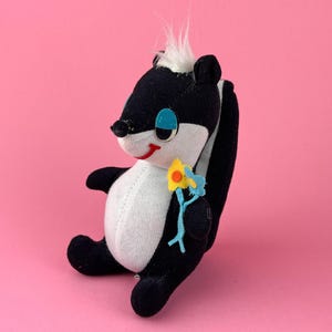 Vintage Dream Pets Stuffed Skunk | Mid-Century Plush Toy Kitschy Collectable Toys -Anthropomorphic Stuffed Animals
