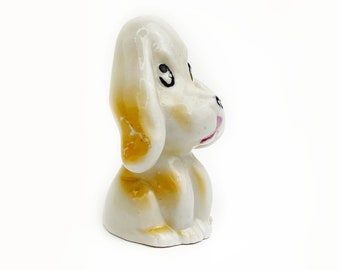 Vintage Sad Big Eyed Dog Ceramic Figurine Enesco 1960s - Etsy