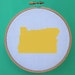 Oregon Cross Stitch Pattern -- United States Cross Stitch Series