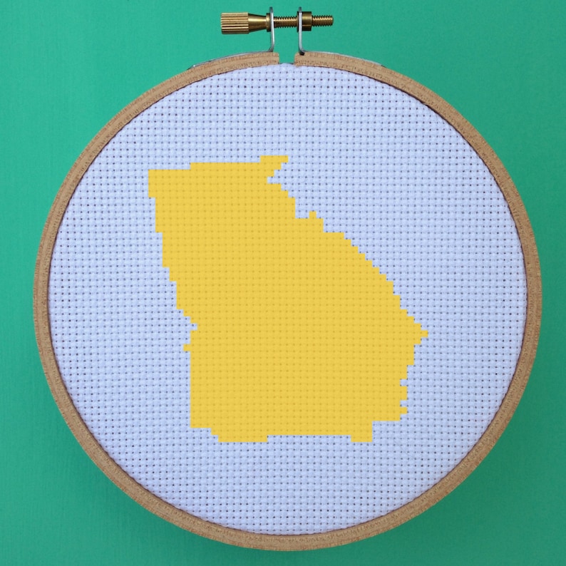Cross Stitch Pattern United States Cross Stitch Etsy