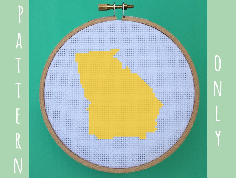 Cross Stitch Pattern United States Cross Stitch Etsy