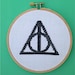 Harry Potter Cross Stitch Pattern -- The Deathly Hallows