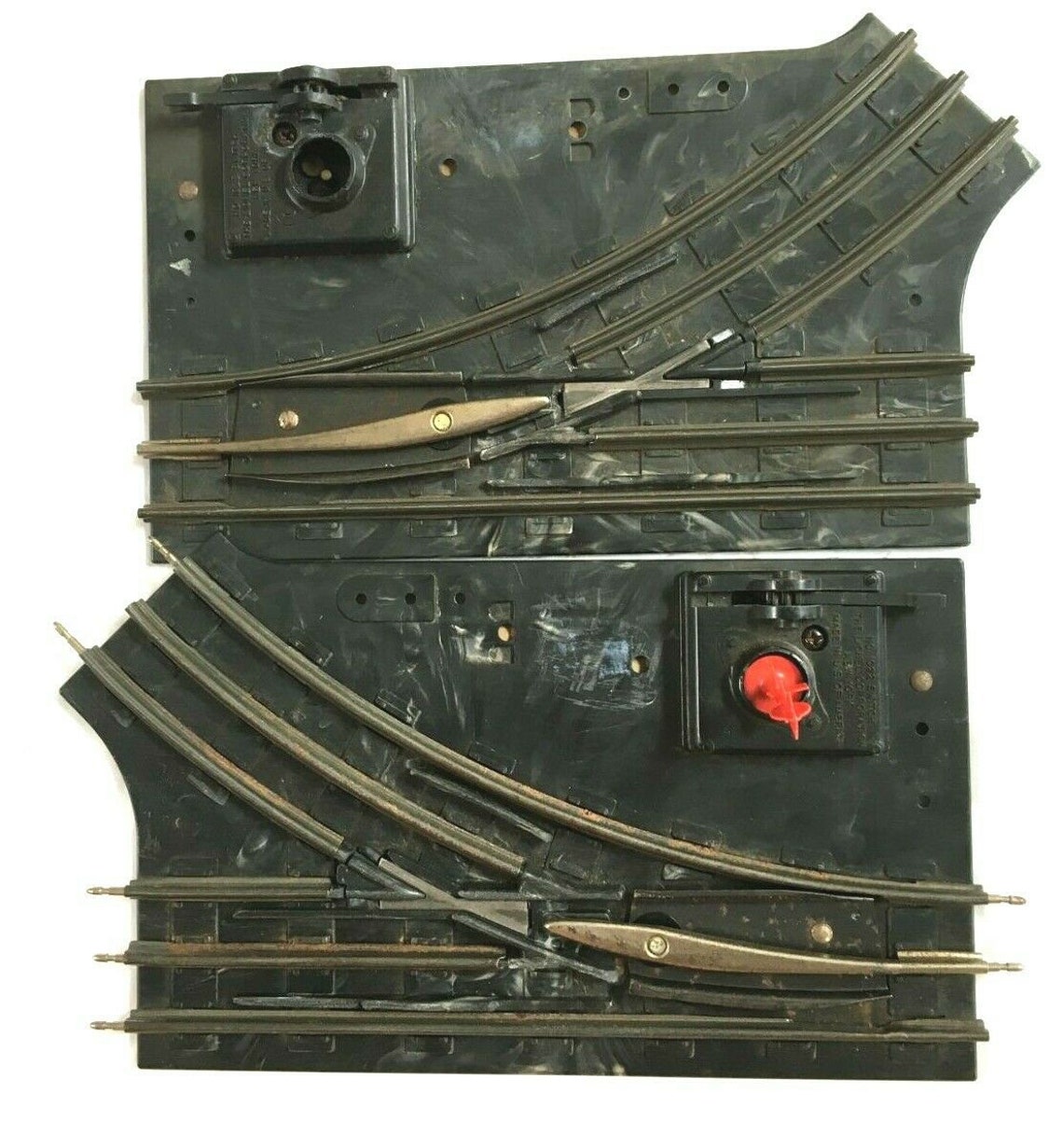 Lionel Vintage Train Track Section 65530 Manual Switches 1022 Etsy