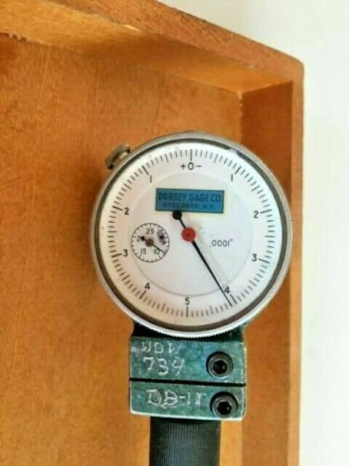 Dorsey Dial Bore Gage Wood Box 6 11 Range Etsy