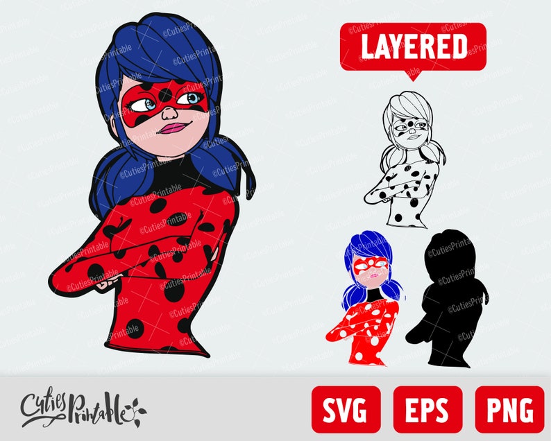 Miraculous Ladybug Cricut SVG