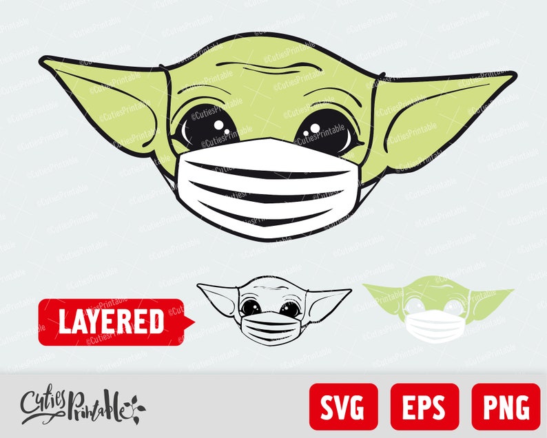 Free Free 65 Svg Face Mask Baby Yoda SVG PNG EPS DXF File