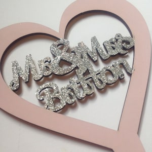 Personalised Wedding Cake Topper