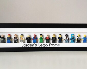 Personalised Lego Minifigure Frame Lego Frame Boys Decor Wall Art Superhero Gifts for Boys Gifts for Men Personalised Gift Etsy Canada