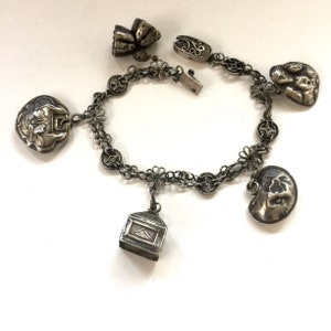 Vintage - CHARM Bracelet - Qing/Republican Period - Marked - Traditional Chinese Jewellery - Lunar New Year Gift - Good Fortune