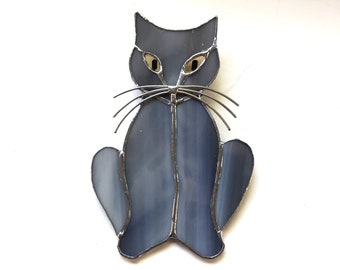 Chat Vitrail Etsy