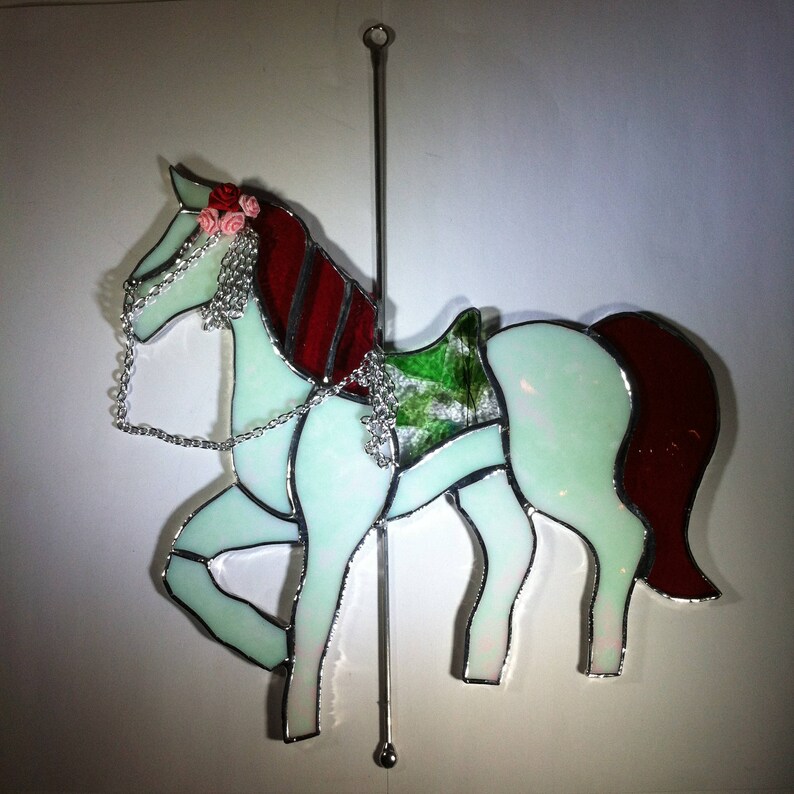 Sun Catcher Window Decoration Horse Lover/'s Delight Horse Pride HORSE Equestrian Gift Horse Sun Catcher Stained Glass