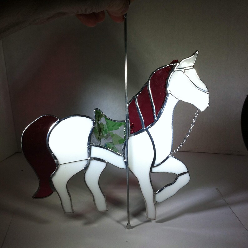 Sun Catcher Window Decoration Horse Lover/'s Delight Horse Pride HORSE Equestrian Gift Horse Sun Catcher Stained Glass