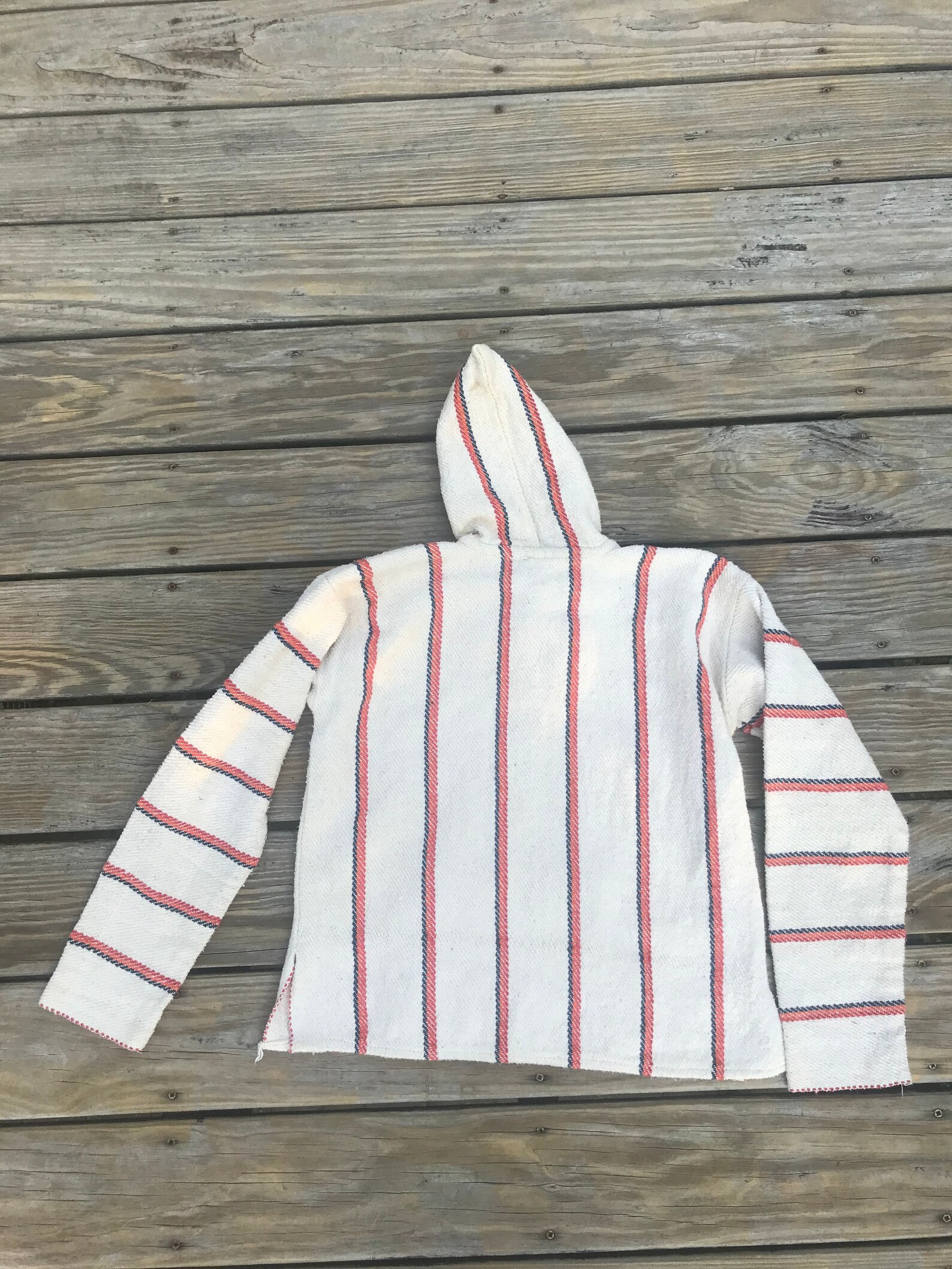 White baja hoodie Clearance
