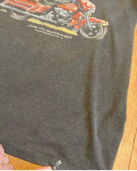 Vintage Harley Tee Ultra classic electric Glide H… - image 6