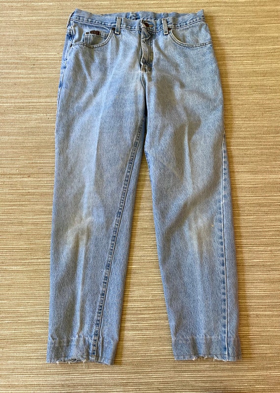 Vintage Lee light weight jeans 35x29 - image 3