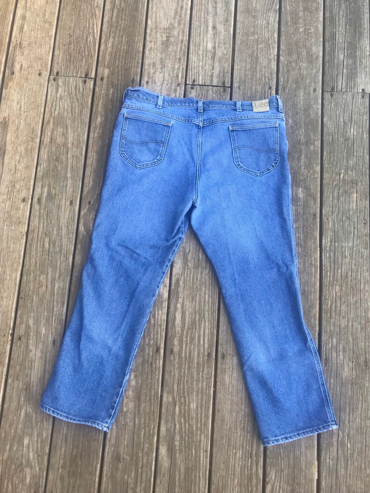 Vintage Lee Jeans Size 40x28 - Etsy Israel