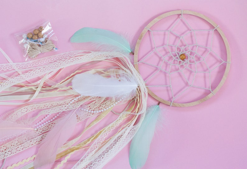 DIY dream catcher kit traditional dreamcatcher craft kit make Etsy