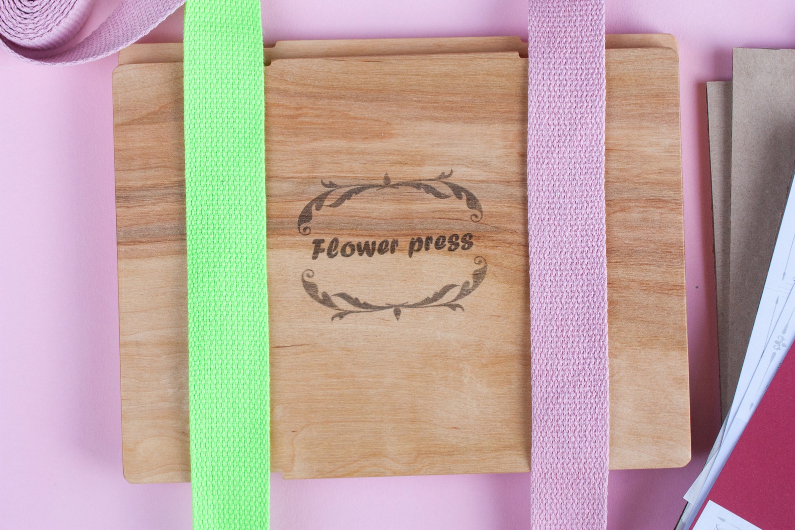 Flower Press Kit Plant Press Botanical Press Pressed Flower Etsy