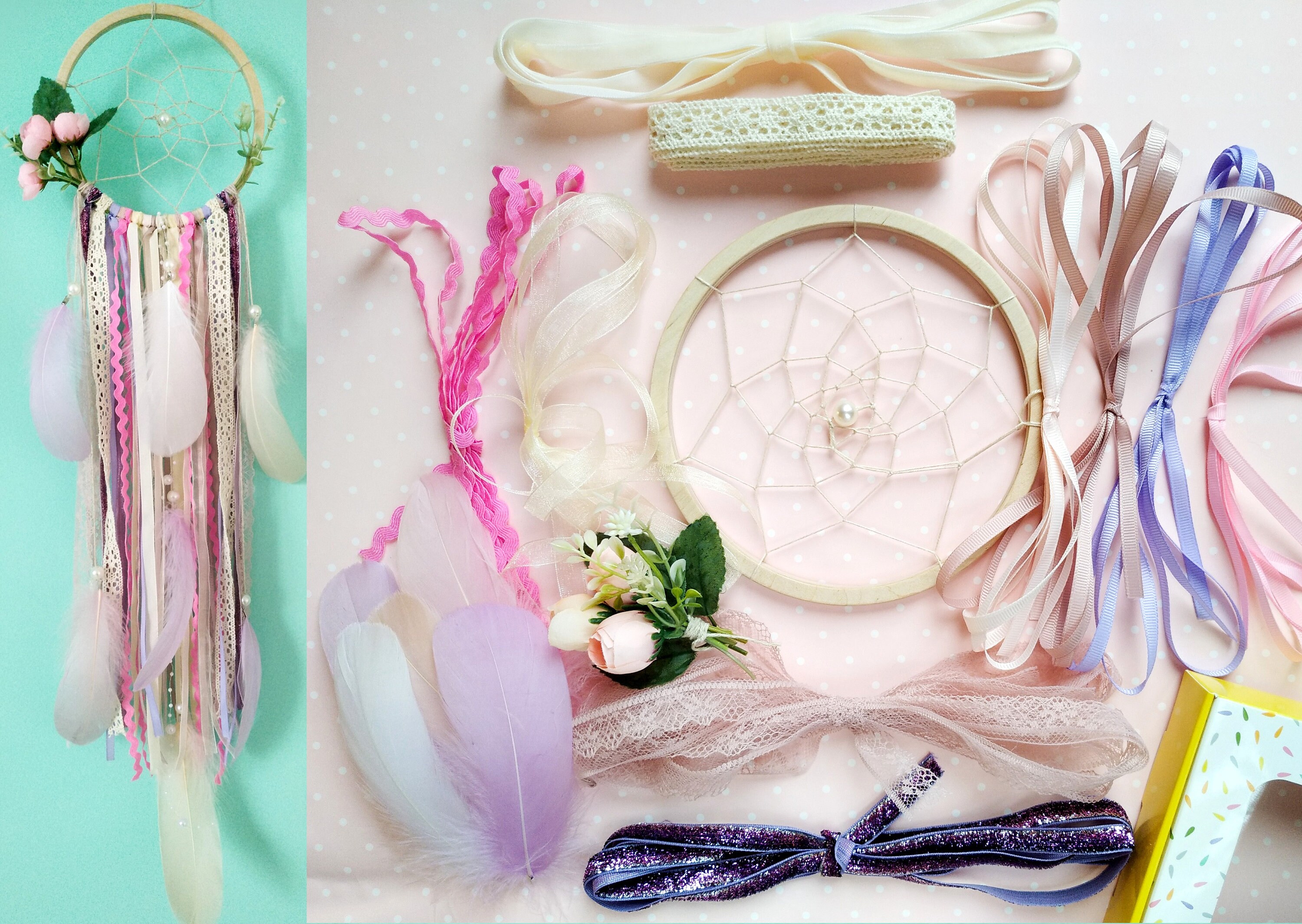 DIY Dream Catcher Craft Kit for Adults Etsy UK