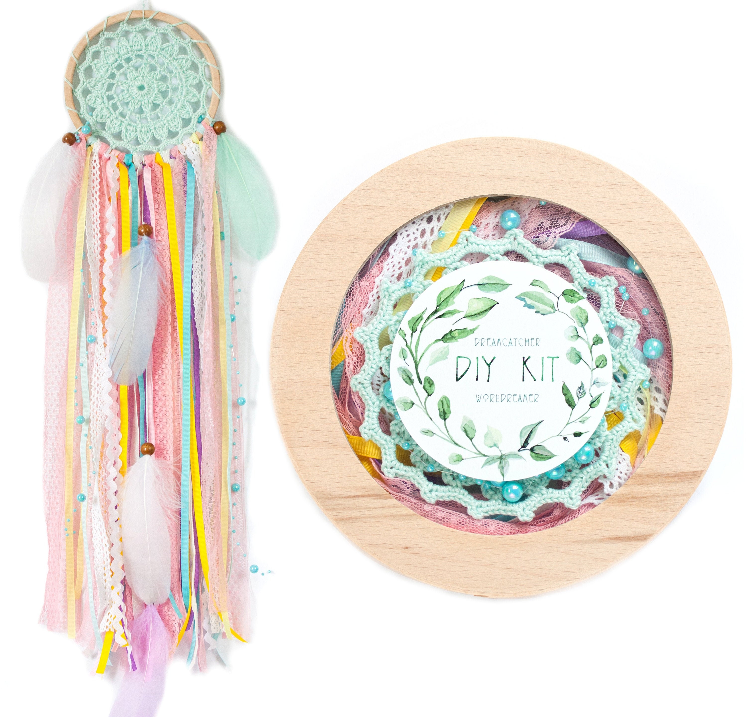 Dream catcher DIY Do it Yourself Dreamcatcher Kit Etsy