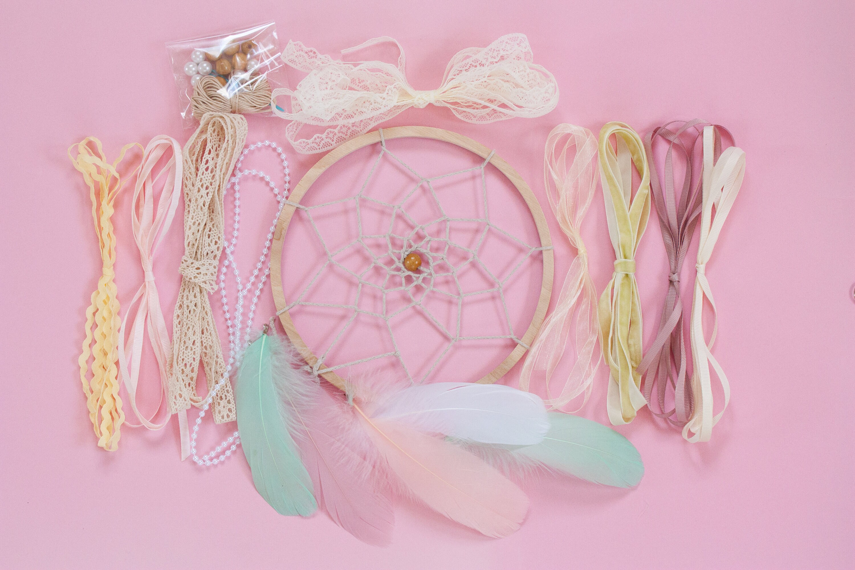 DIY dream catcher kit traditional dreamcatcher craft kit make Etsy