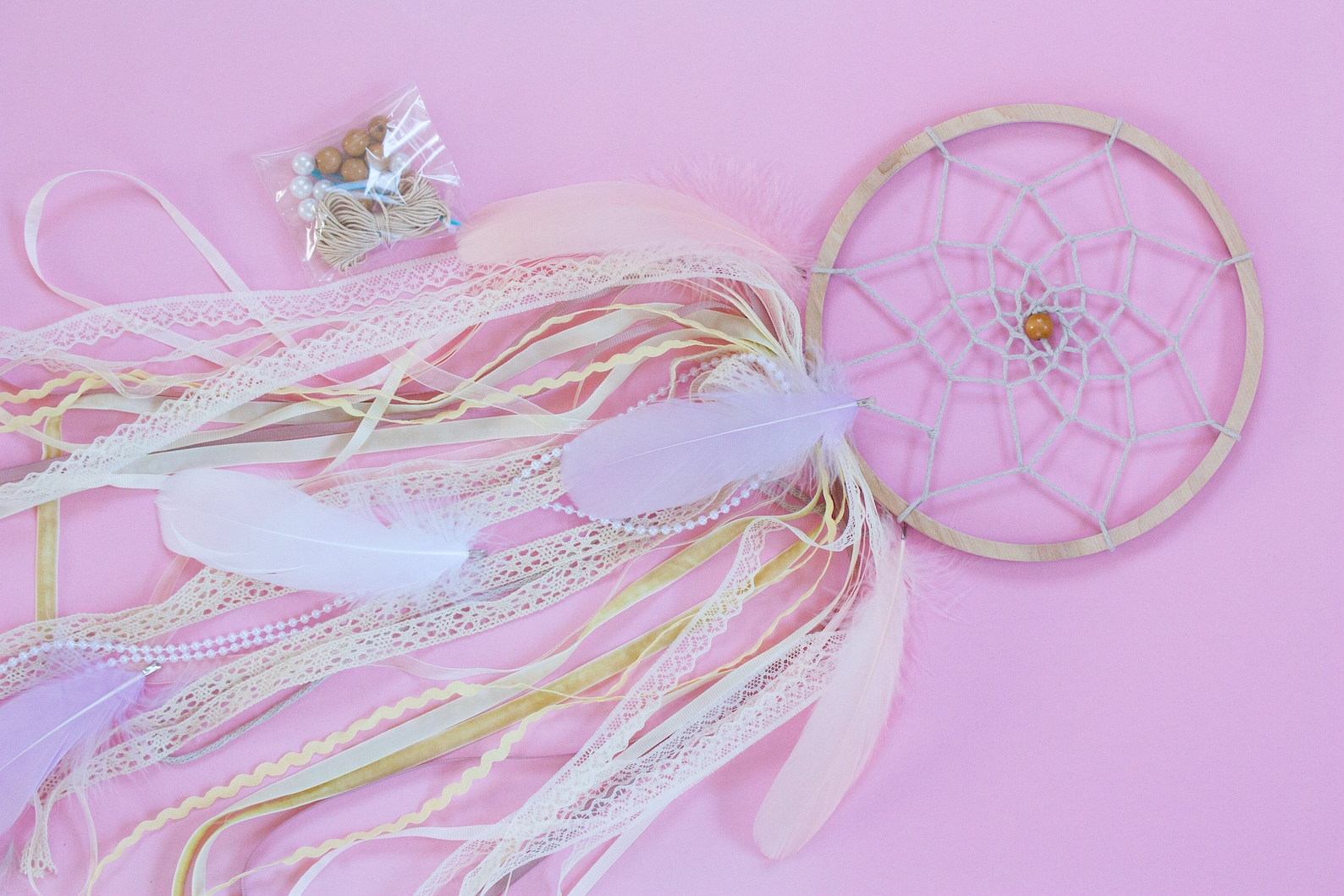 DIY dream catcher kit traditional dreamcatcher craft kit make Etsy