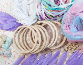 DIY Dreamcatcher Kits, Party Set, Birthday Activity for Kids