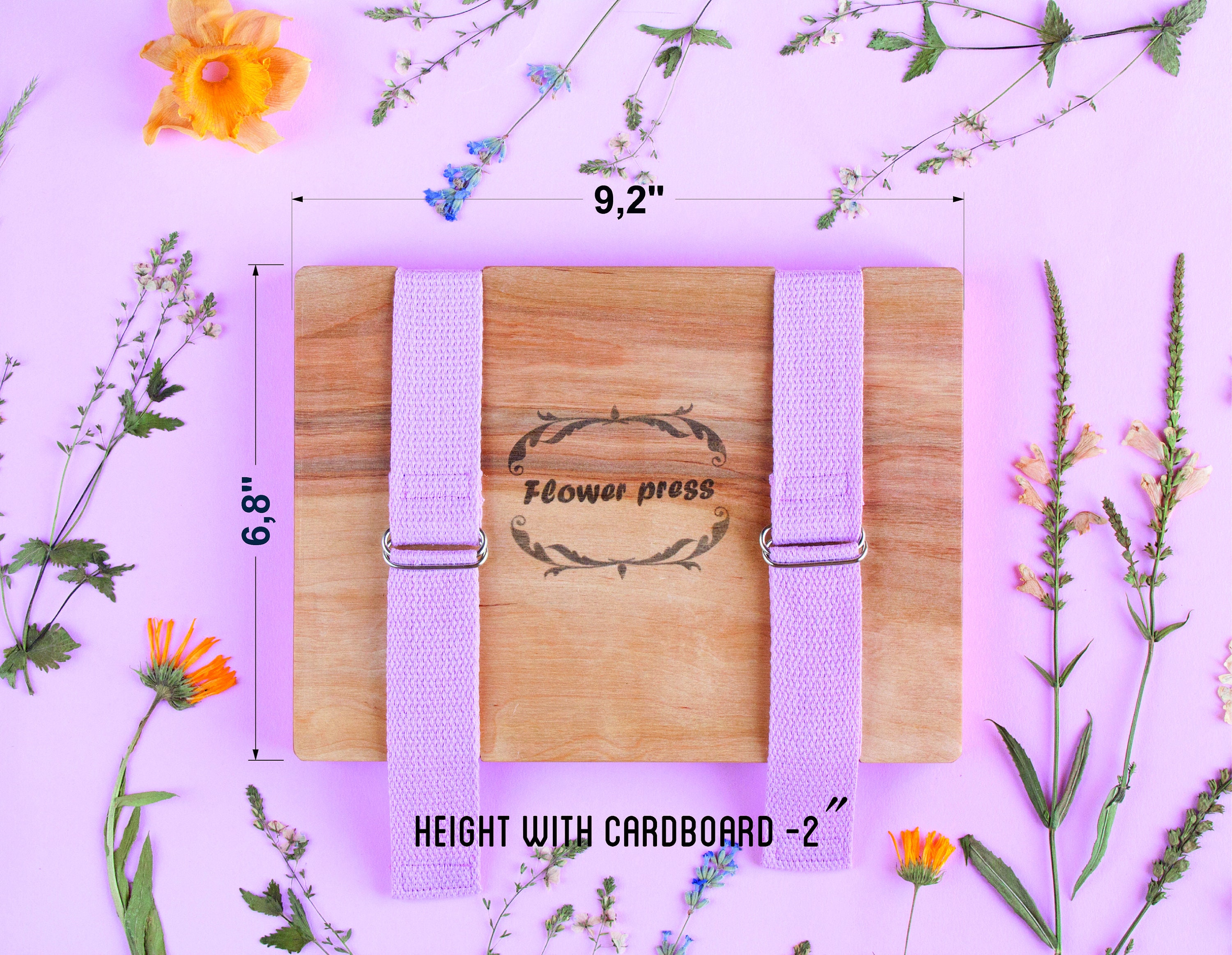 Flower Press Kit Plant Press Botanical Press Pressed Flower Etsy