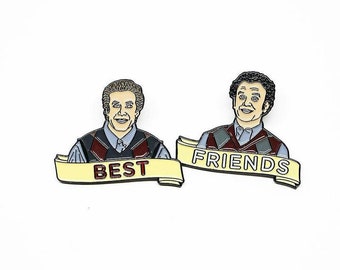 Step Brothers Best Friends -  Soft Enamel Pin Set