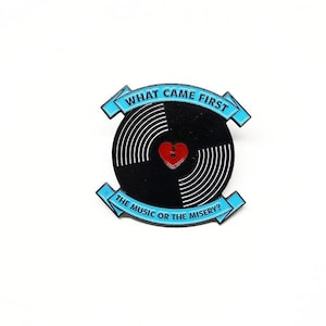 Music or the Misery? - High Fidelity Soft Enamel Pin