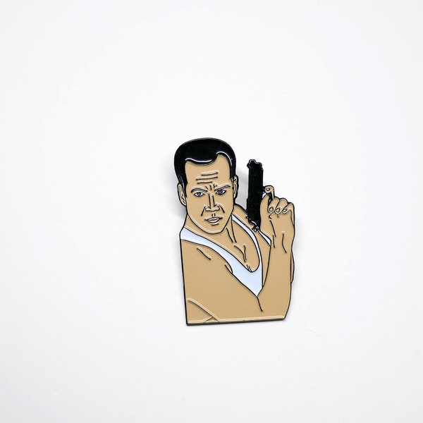 Die Harder - John McClane Soft Enamel Pin