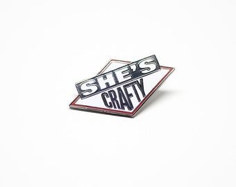 She's Crafty - Beastie Boys Hard Enamel Pin