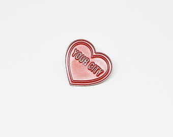 Hearts American Nightmare Soft Enamel Pin | Punk, Hardcore, Wes Eisold, Band Merch
