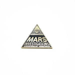 Mars Investigations (Black and Gold) - Veronica Mars Soft Enamel Pin