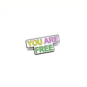 You Are Free - Cat Power Soft Enamel Pin