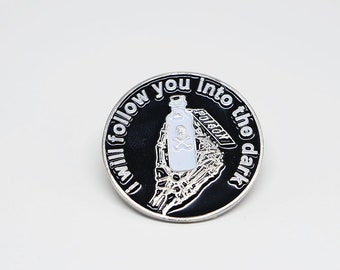 I Will Follow You into the Dark - Death Cab for Cutie Soft Enamel Pin