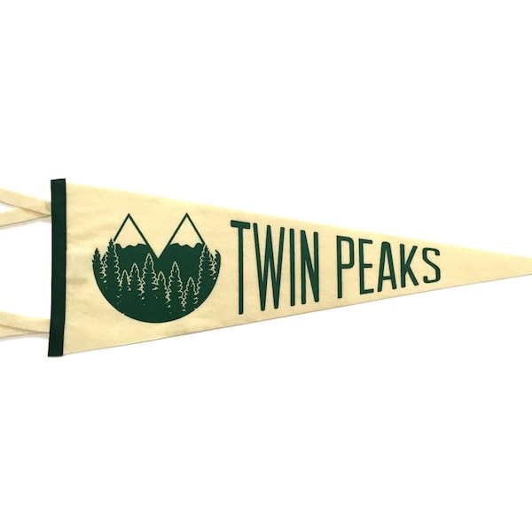 Twin Peaks, Washington - Twin Peaks Pennant
