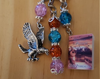 Custom Miniature Book Key chain