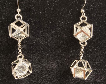 Silver Chandelier Earrings