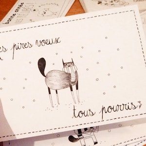cartes de voeux décalées