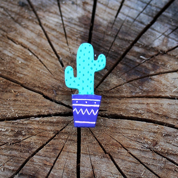 Broche Cactus