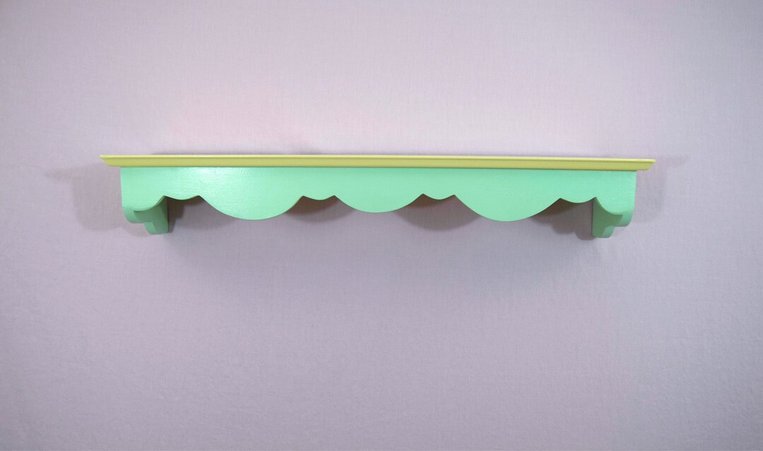 Cute Pastel Wall Decor Shelf Fun Home Decor Multicolor Etsy