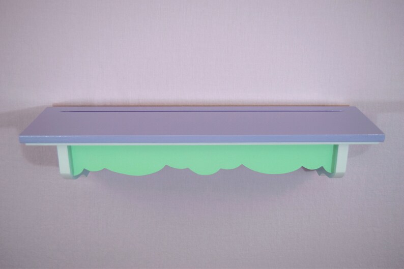 Cute Pastel Wall Decor Shelf Fun Home Decor Multicolor Shelf Etsy
