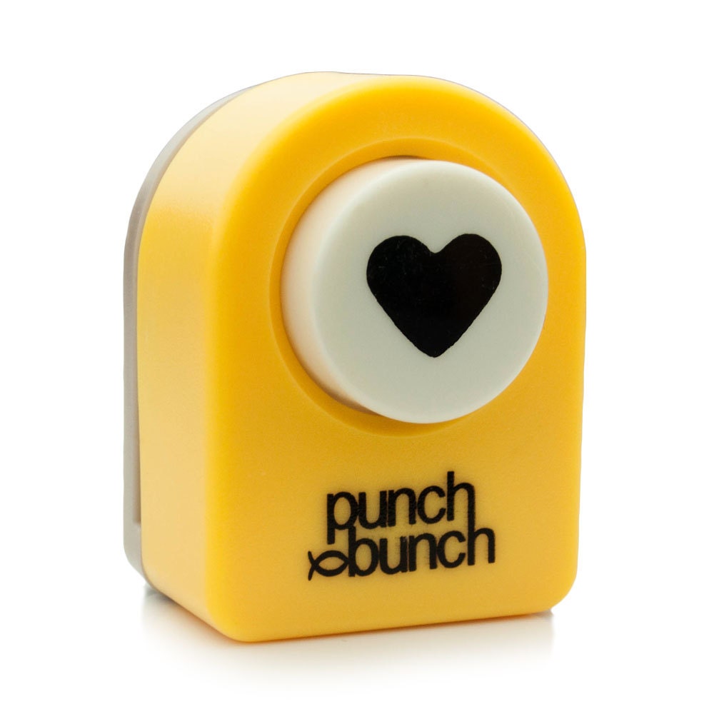 New 0.6/1 Inch Heart Punch, Heart Hole Paper Punch Hole Puncher Shape  Punches