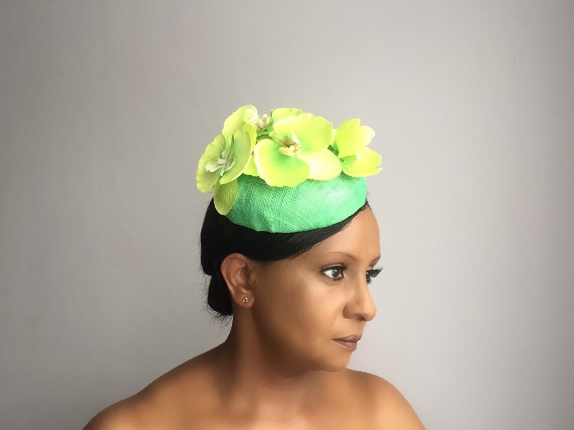 liefdadigheid tiran slagader Green Fascinator Fascinator Wedding Fascinator Headwear - Etsy